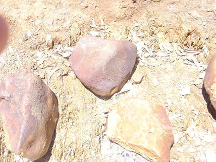 Rocas del  rio tinto