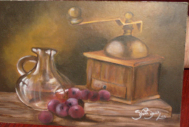 "Molinillo" Acrylic Panel Still Life Paintings