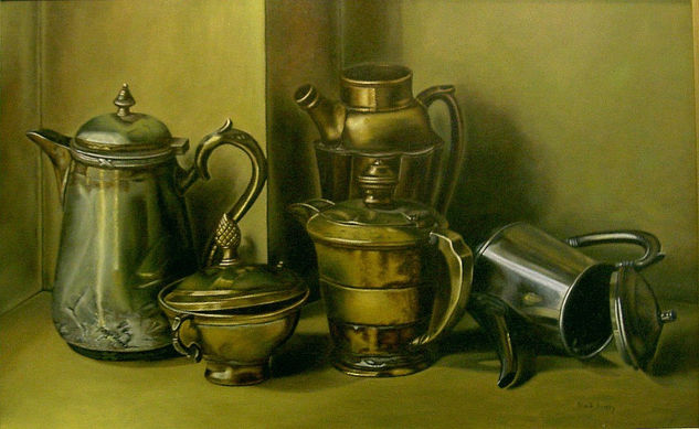 BODEGON BOSTON Oil Canvas Still Life Paintings