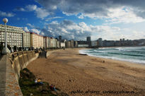 Playa del orzán