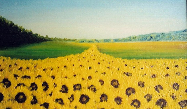 I girasoli Óleo Otros Paisaje