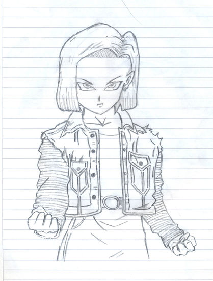 Androide 18 Pencil