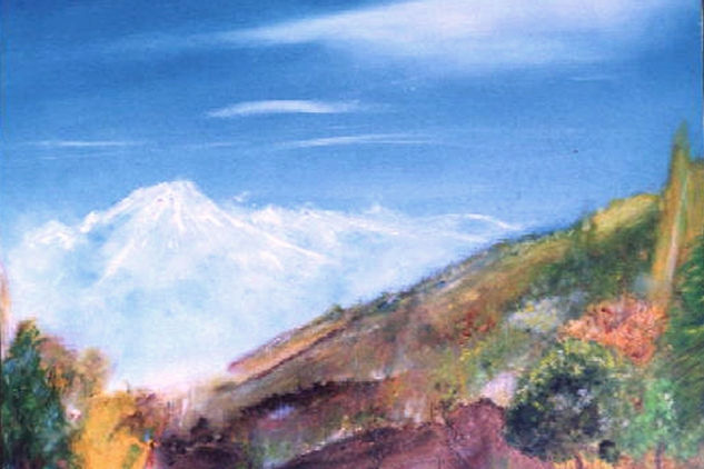 NEVADOS PATAGONICOS Oil Canvas Landscaping