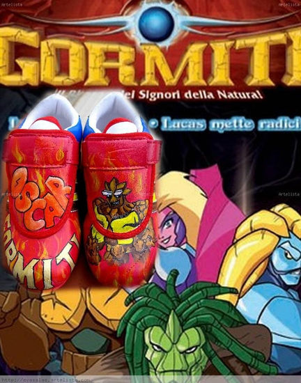 Gormiti Acrílico Piel Otros