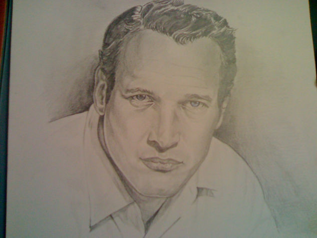 homenaje a Paul Newman Grafito