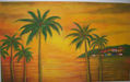 caribe con por del sol