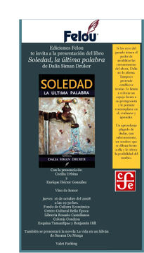 portada SOLEDAD la...