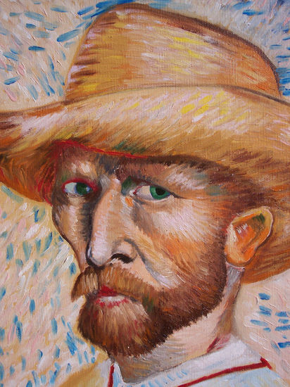 Van Gogh Oil Canvas Portrait