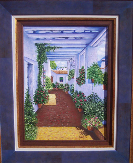 el patio Oil Panel Landscaping