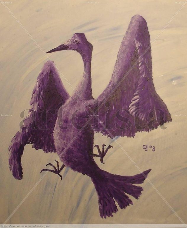 vuelo en lila