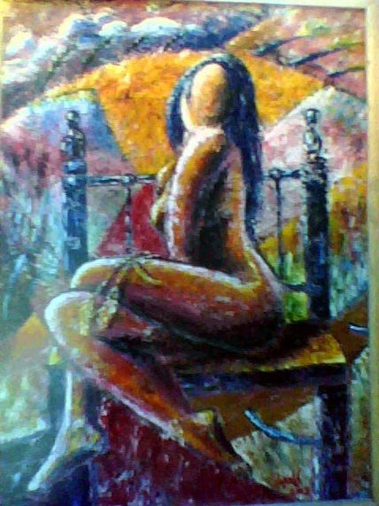 Mujer sentada