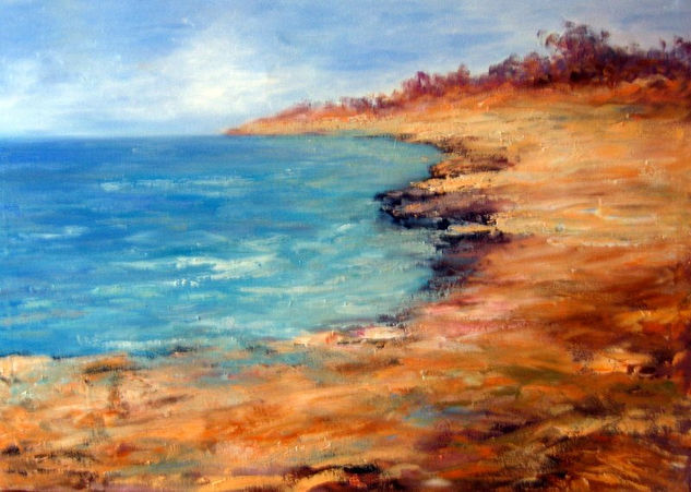 Marina Oil Canvas Landscaping