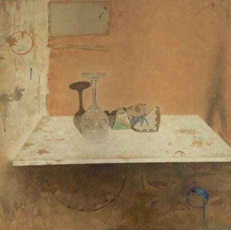 B-III 08 Oil Panel Still Life Paintings