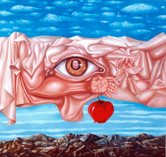 Un surrealismo del poder Oil Canvas Figure Painting