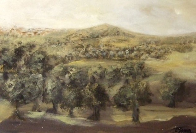 Jaen Oil Canvas Landscaping