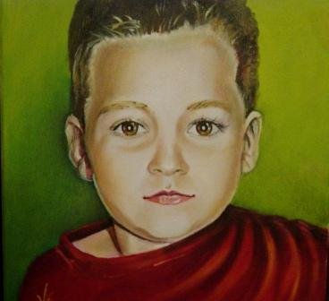 retrato 1 Oil Canvas Portrait