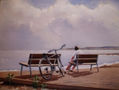 Descanso frente al mar