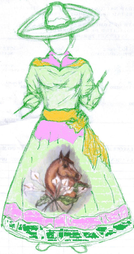 Dibujo charra