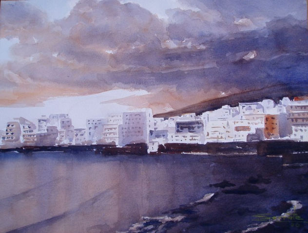 Atardecer en Sedano (Tenerife)