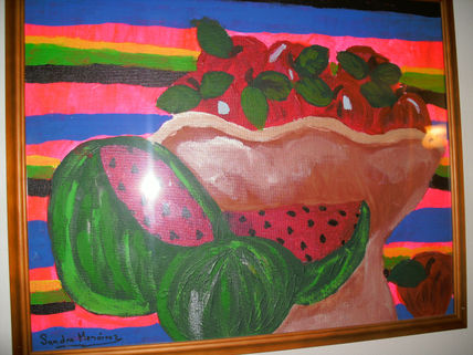 Frutas en sarape
