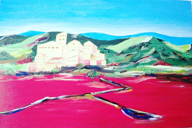 Retorno Acrylic Canvas Landscaping