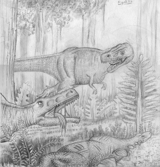 dinosaurios Pencil