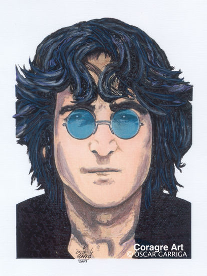 John lennon Mixed Media