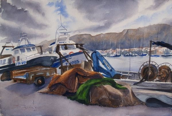 Puerto de San Carlos de la Rápita