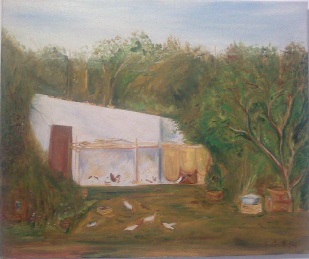 AMANECER EN EL GALLINERO