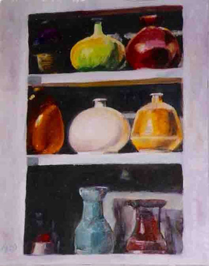 ceramica 2 Oil Canvas Still Life Paintings