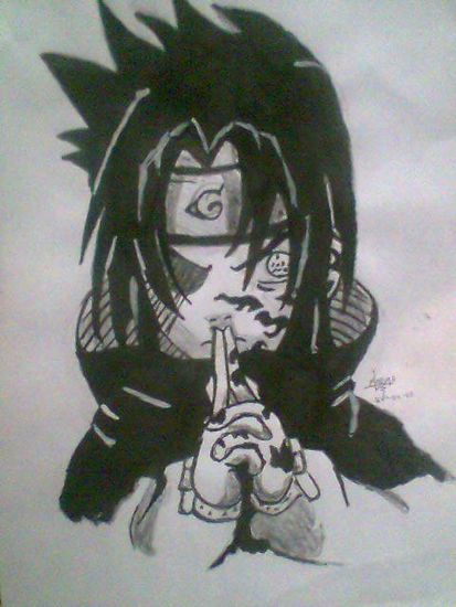 SASUKE UCHIHA Tinta