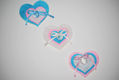 corazon rosa
