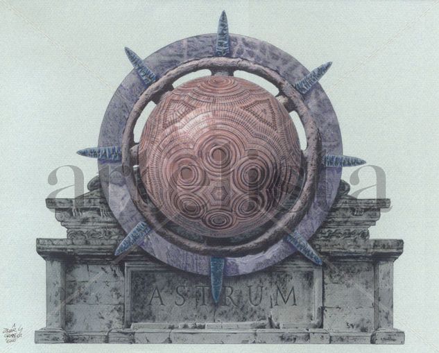 Astres III Técnica Mixta