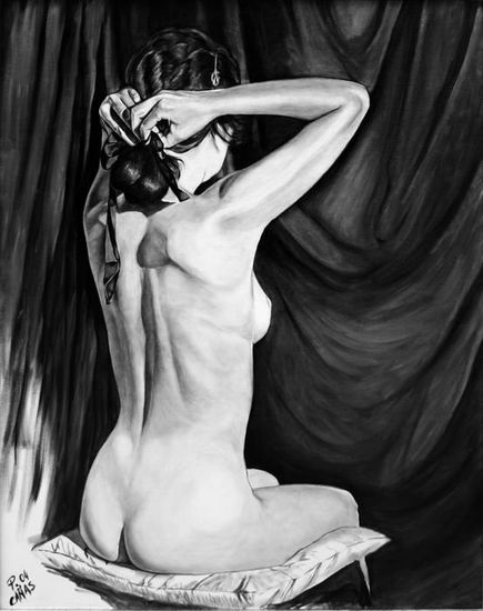 Desnudo Oil Canvas Figure Painting