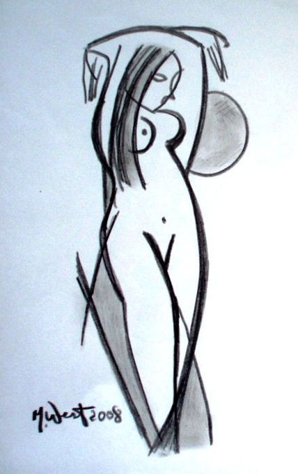 Nú a lapis