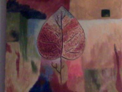 Hoja multicolor