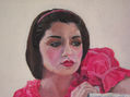 blancanieves despues de morder la manzana (detalle)