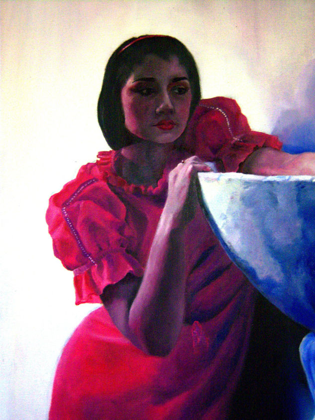 blancanieves despues de morder la manzana II(detalle)