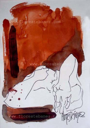 Trazoycolor Ref.:207_809 Watercolour Paper Figure Painting