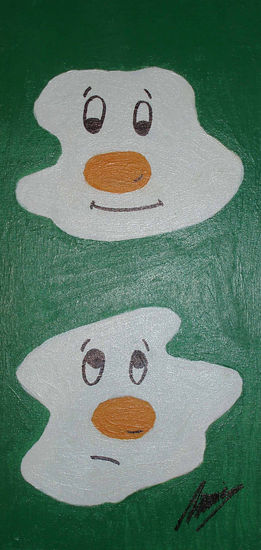 Huevos fritos Acrylic Panel Others