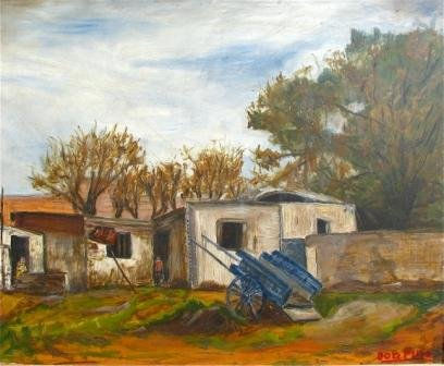 Carrito Azul Oil Panel Landscaping