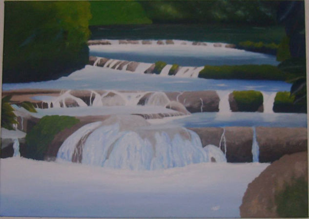 "cascata" Acrylic Textile Landscaping