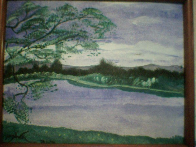 Lago Watercolour Card