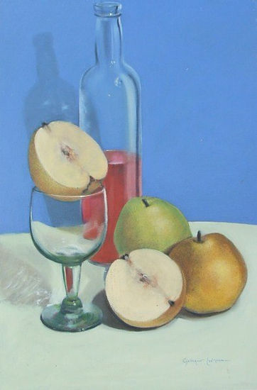 COMPOSICION #9 Oil Others Still Life Paintings