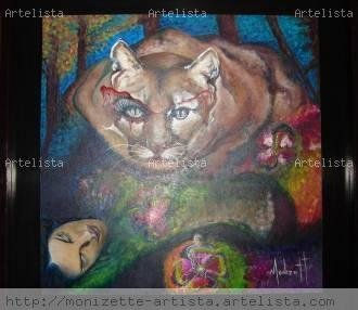 Grandeza del Ser Mixed media Panel Animals