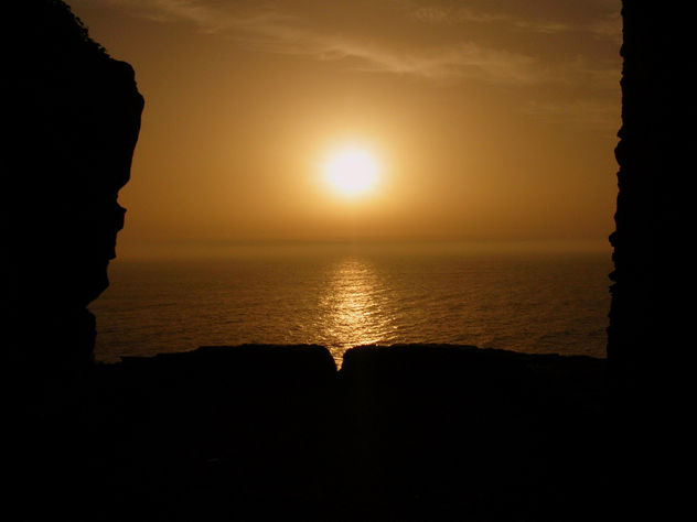 mirando al horizonte