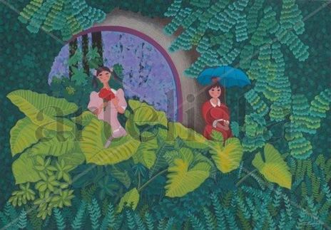 Green garden