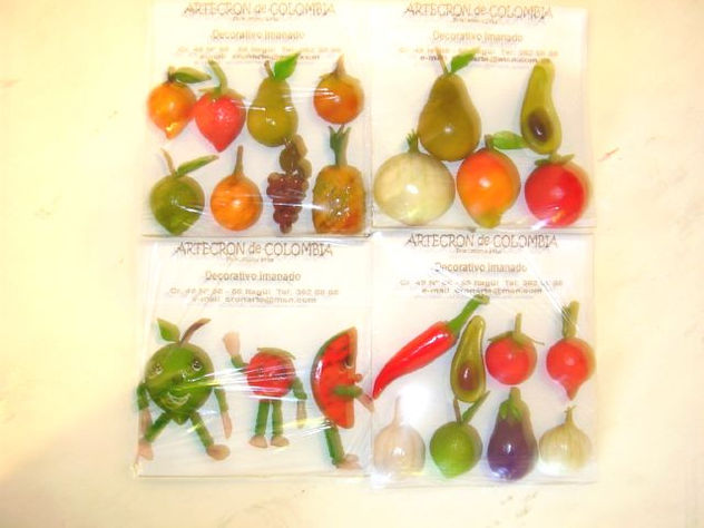 Frutas y verduras Imanadas