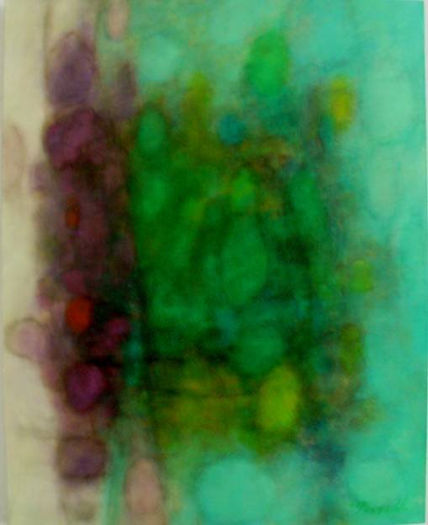 Abstracto en verde II