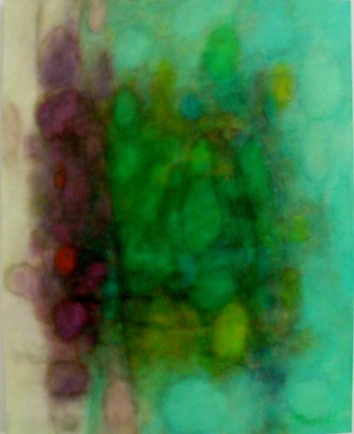 Abstracto en verde II